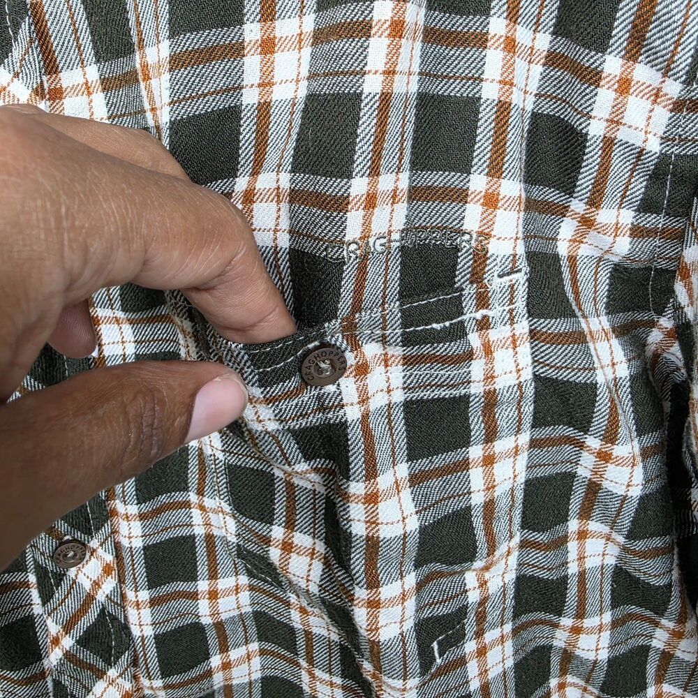 Craghoppers Men's  Multicoloured Plaid Long Sleeve Flannel Button Up Size 2XL - Picture 3 of 11